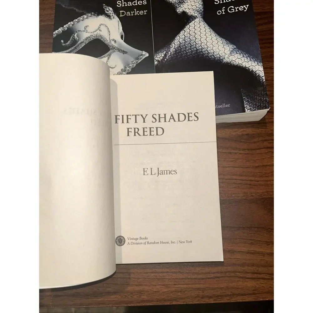 Fifty Shades Trilogy By E L James I-III Paperback Set